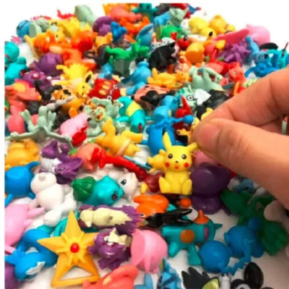 144 Mini Pokemon Action Figure Toys 4 Star Kids Easter Egg Stuffer Gift Party. - Picture 2 of 4